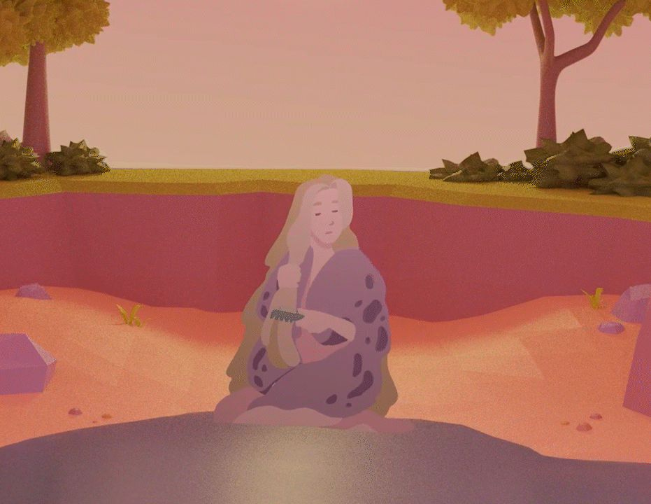 "Selkie" 3D & 2D animation made in Blender